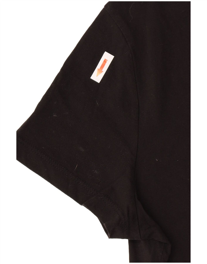 Puma Grafisk T-Shirt Top til kvinder DK 16 Stor Sort