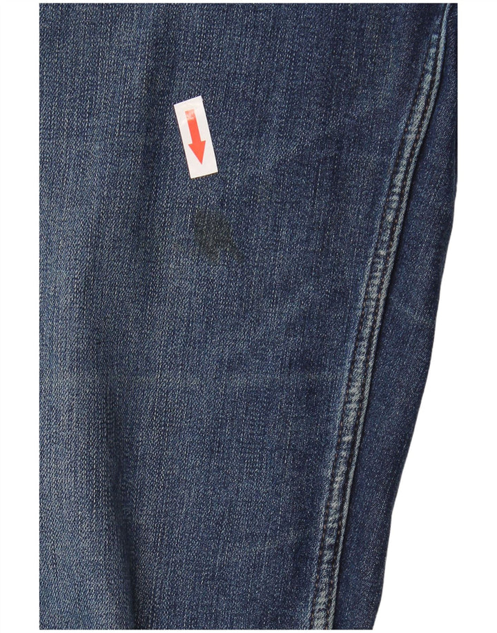 MARKS & SPENCER Sophia straight jeans til kvinder UK 12 Medium W30 L33 Blue