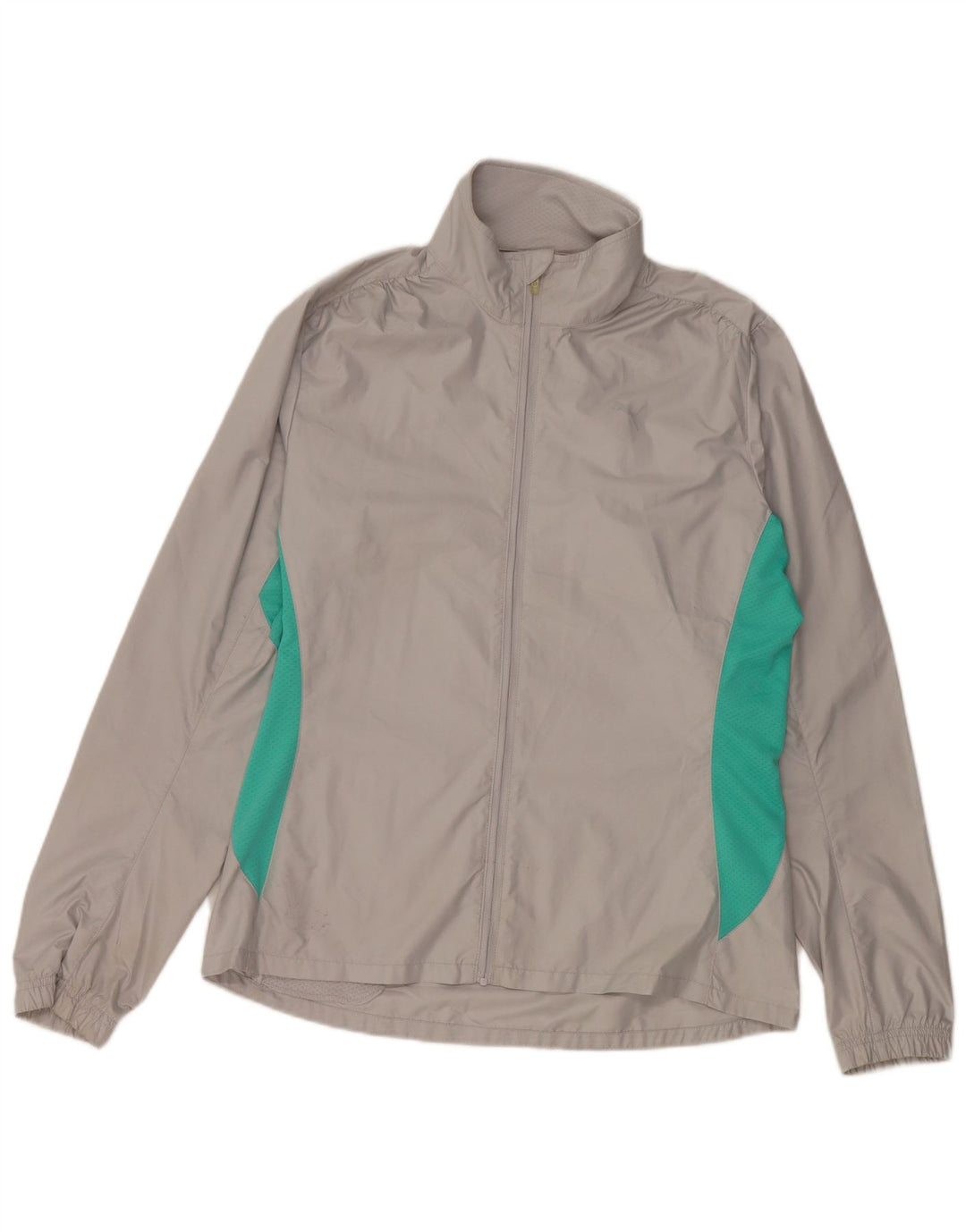 PUMA Womens Tracksuit Top Jacket UK 12 Medium  Grey Colourblock Polyester