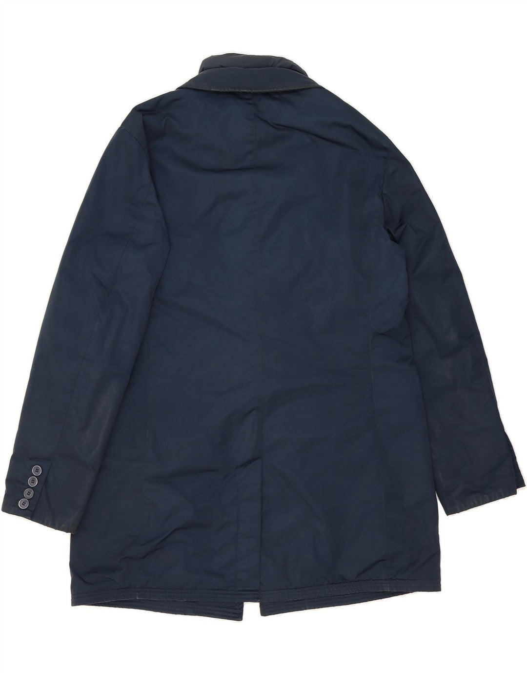 ADD Mens Padded Coat IT 56 3XL Navy Blue Polyester Vintage ADD and Second-Hand ADD from Messina Hembry 