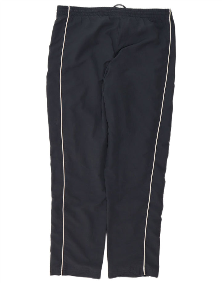 ADIDAS Træningsdragtsbukser til mænd UK 36/38 Small Navy Blue Polyester