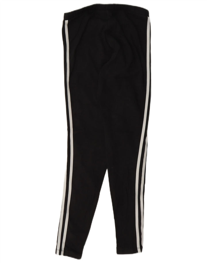 Adidas Dame Leggings UK 10 Small Black Bomuld