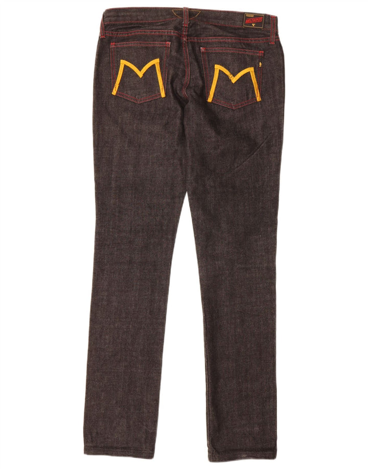 Meltin' Pot Dame Mesh Slim Jeans W33 L33 Sort Bomuld