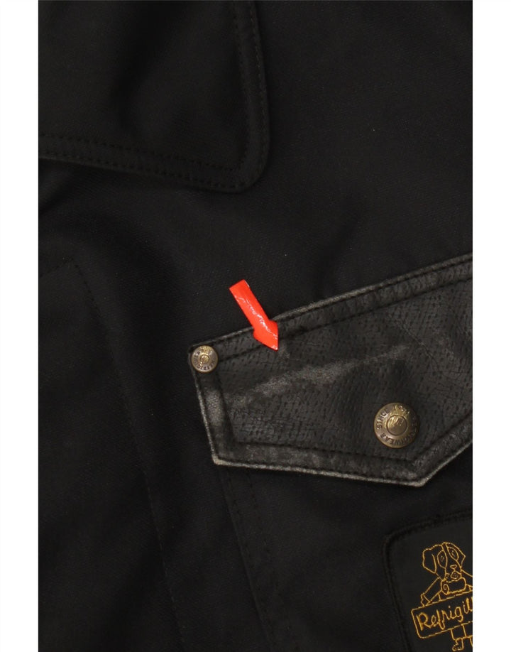 Refrigiwear Herre Utility Jacket UK 40 Large Black Polyester