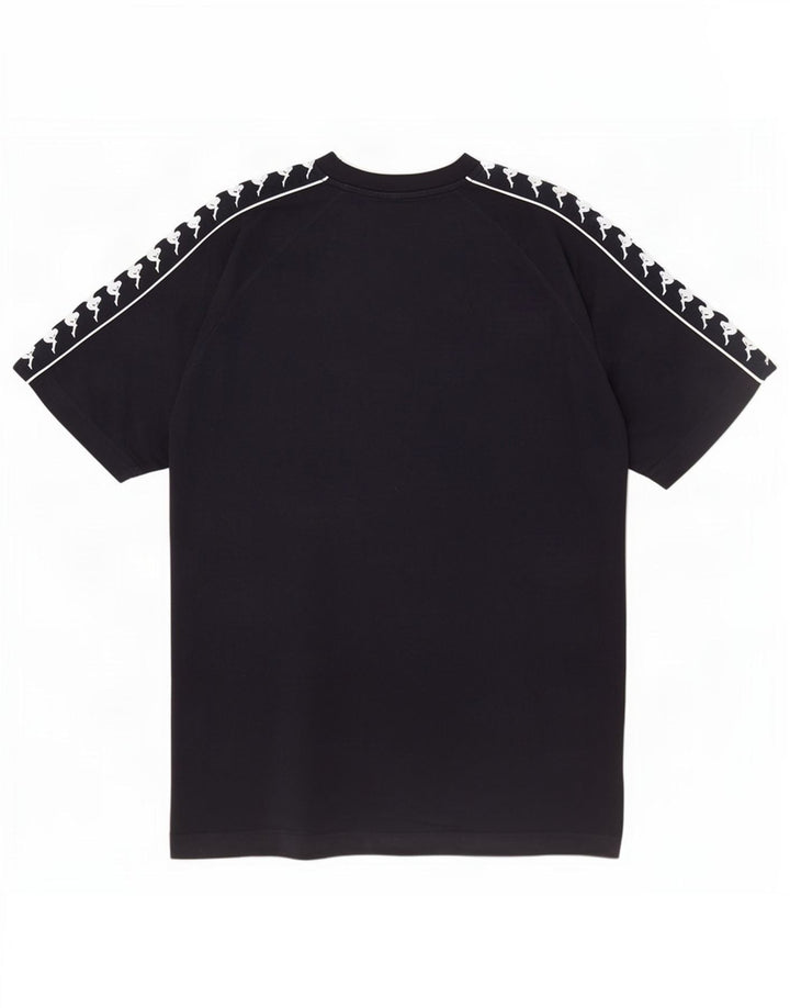 Kappa Herre grafisk T-shirt Top Stor marineblå bomuld