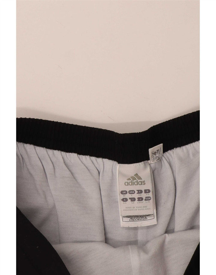 Adidas sportsshorts til kvinder UK 18 XL sort polyester