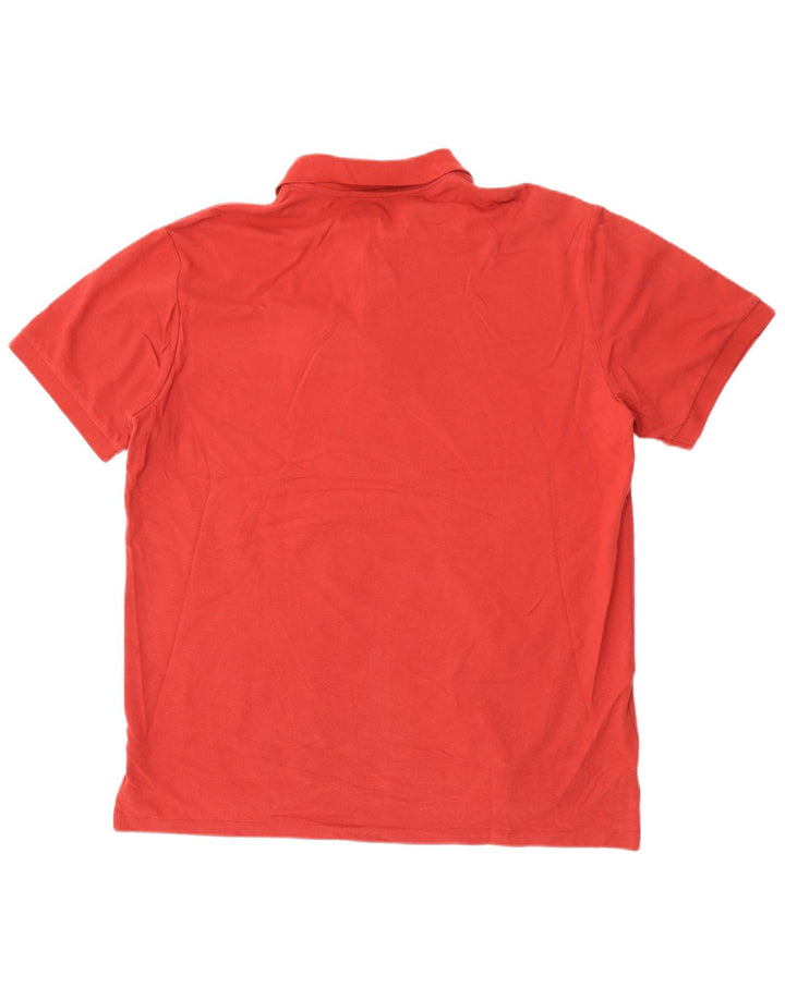 Eddie Bauer herre poloshirt XL rød bomuld
