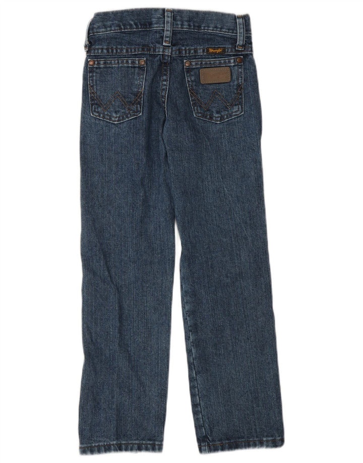 Wrangler Boys Slim Jeans 6-7 år W22 L23 Blå Bomuld