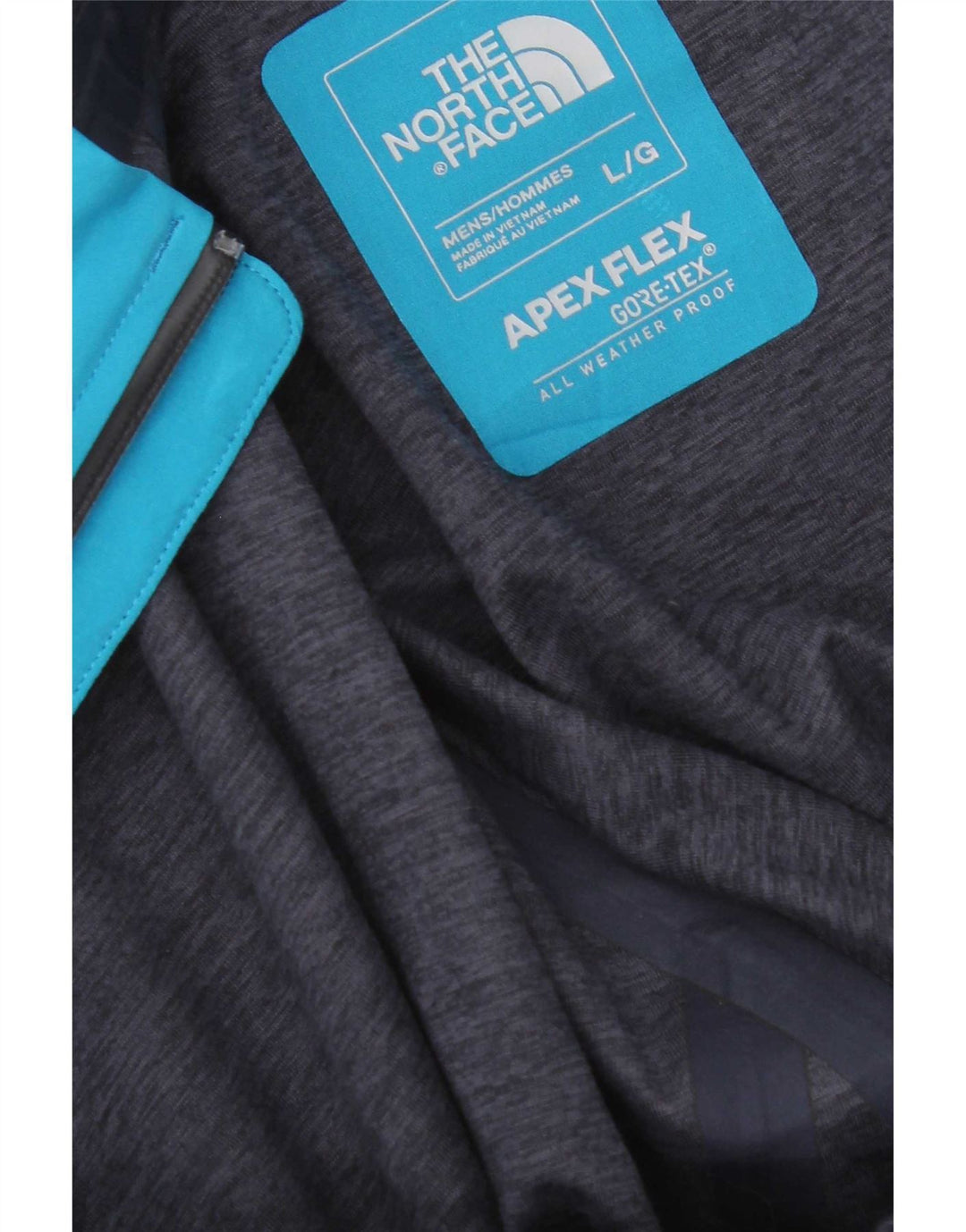 The North Face Regnjakke med hætte til mænd UK 40 Large Blue