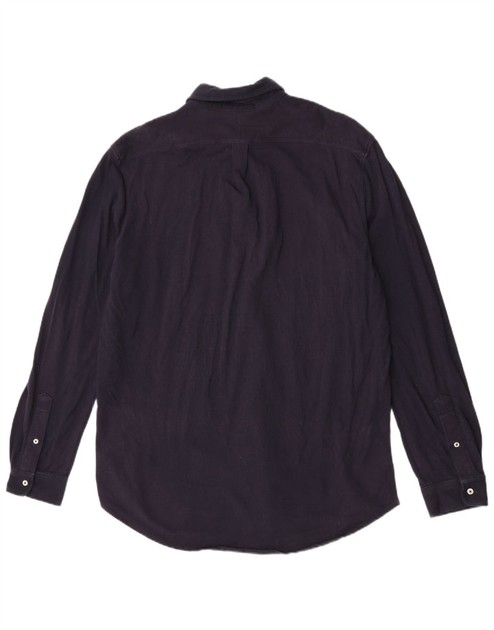 Ralph Lauren herreskjorte XL marineblå bomuld
