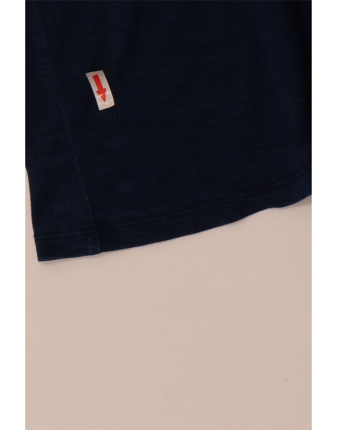 Armani Herre grafisk T-shirt Top Lille Blå Flecked Bomuld