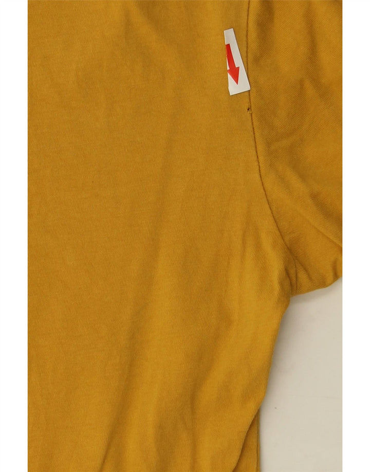 Levi's Herre grafisk T-shirt Top Medium Gul Colourblock Bomuld