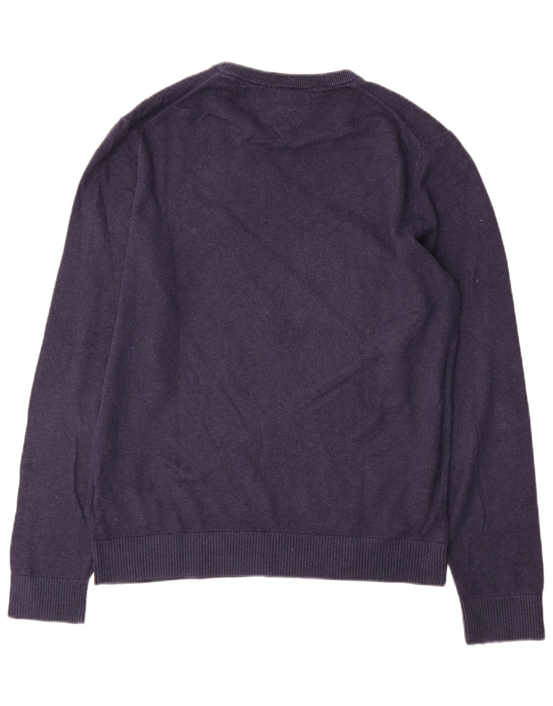 Tommy Hilfiger Herre Crew Neck sweater Medium Navy Blue Bomuld