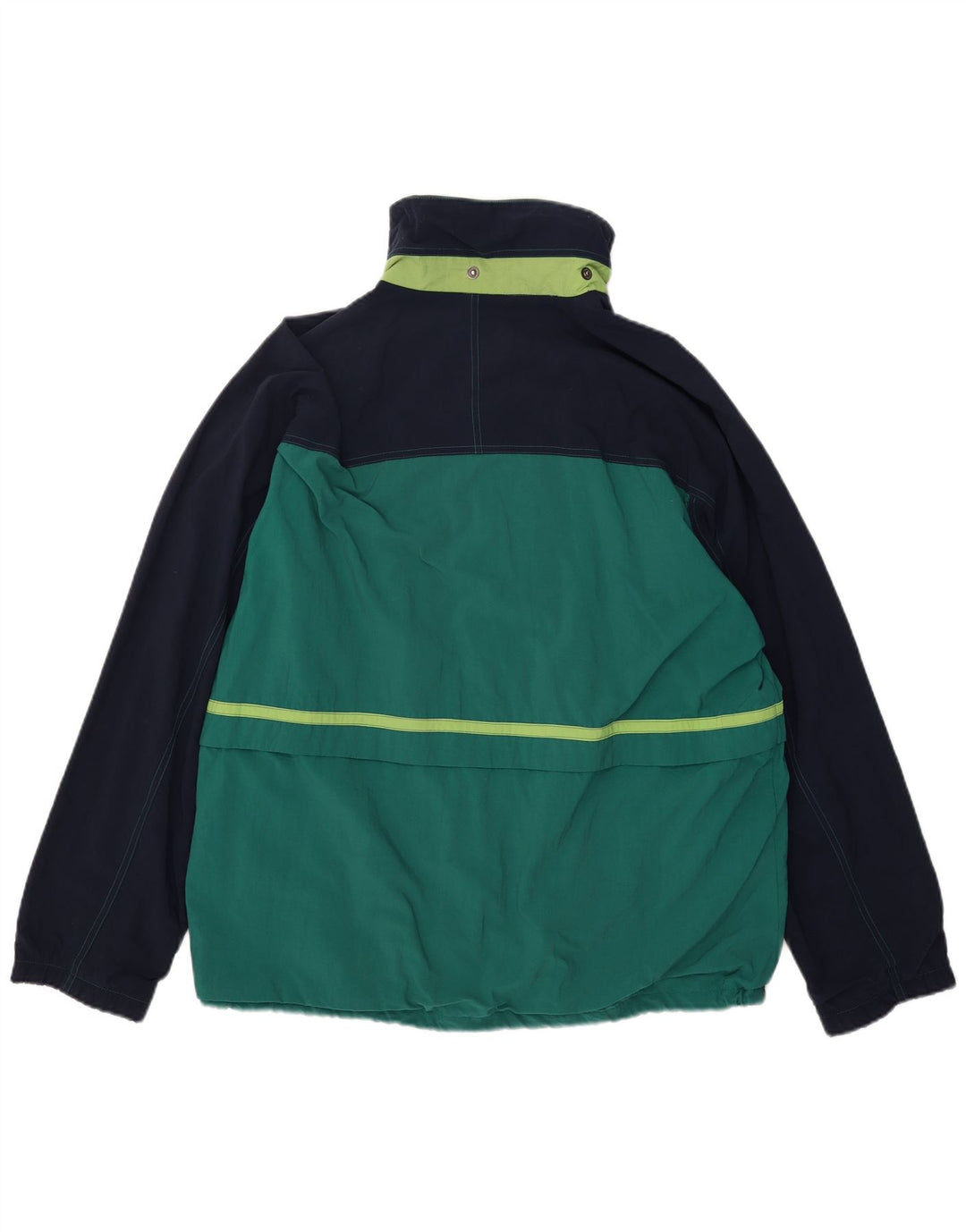 Lotto Herre Windbreaker Jacket Large Green Colourblock