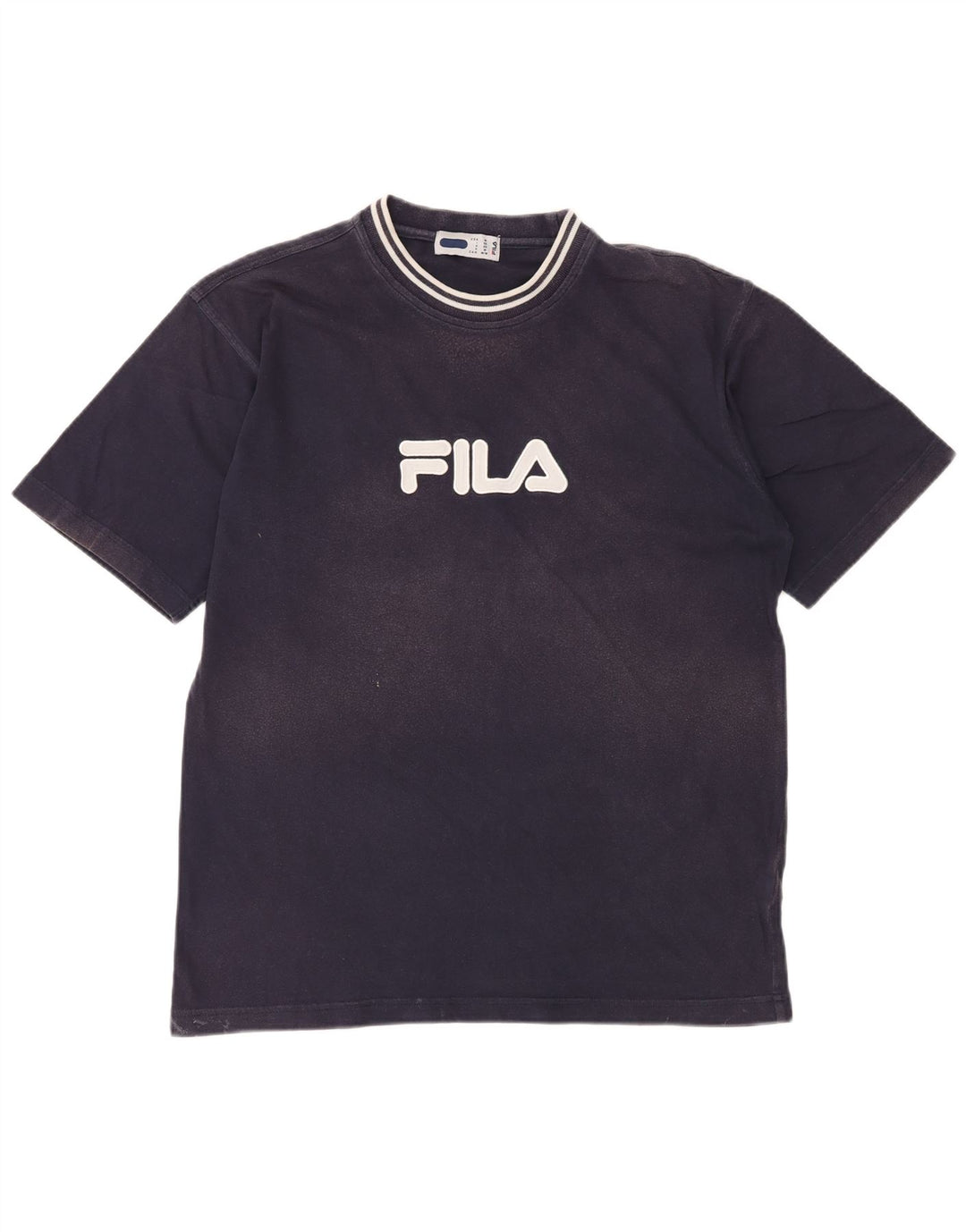 FILA Herre grafisk T-shirt Top IT 50 Mellem marineblå bomuld