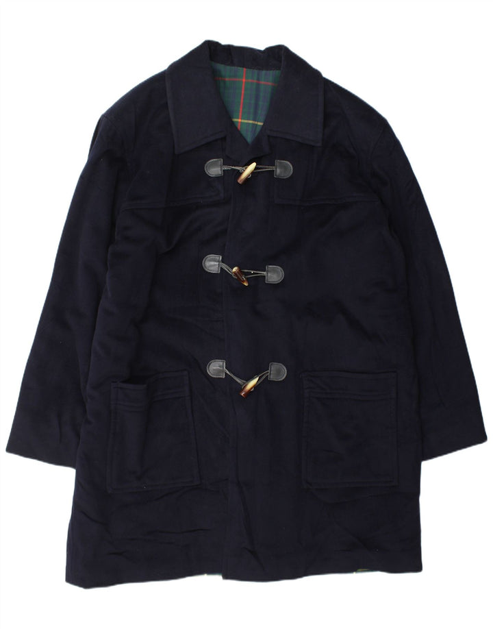 Vintage Herre Duffel Coat UK 44 2XL Navy Blue