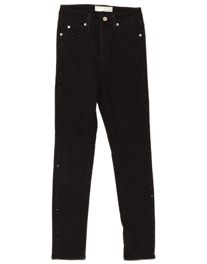 Max & Co. Skinny Jeans til kvinder W26 L27 Sort bomuld