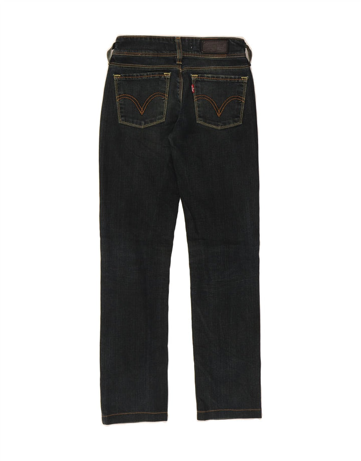 LEVI'S Womens 571 Slim Jeans  W24 L29 Navy Blue Vintage Levi's and Second-Hand Levi's from Messina Hembry 