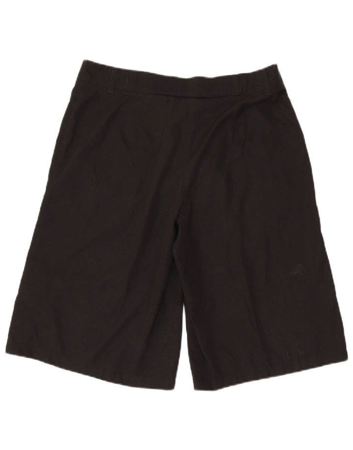 PUMA Bermuda-shorts til kvinder UK 12 Medium W30 Sort polyester