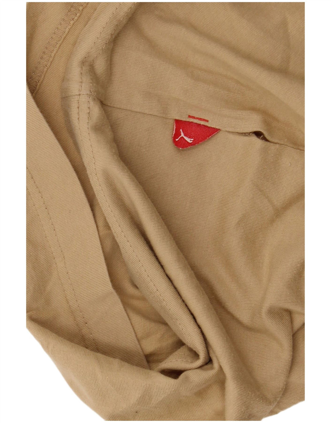 PUMA Mens Graphic Top Long Sleeve XS Beige