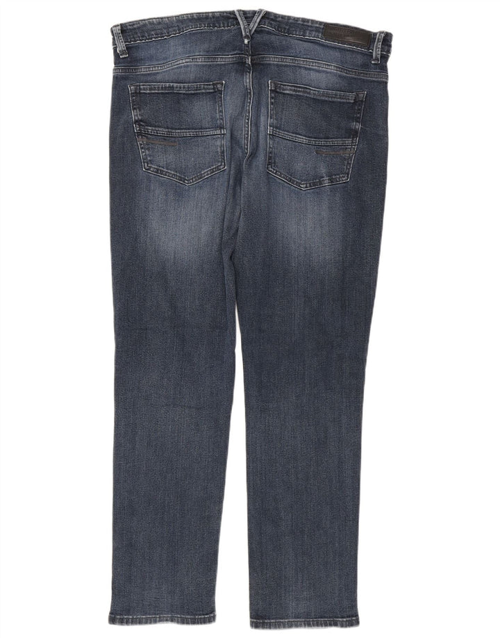 Benetton Herre Slim Jeans W38 L31 Marineblå