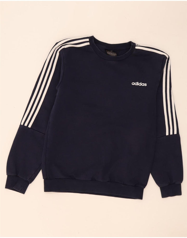 Adidas sweatshirt til mænd Medium marineblå bomuld