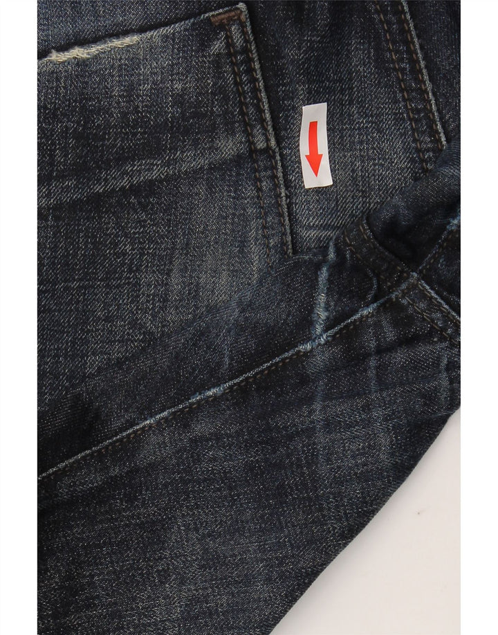 Hugo Boss Straight Jeans til mænd W36 L32 Marineblå