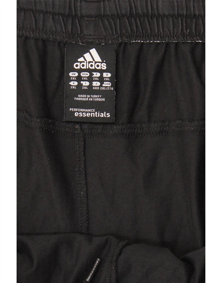 ADIDAS Sportshorts til mænd 2XL sort bomuld