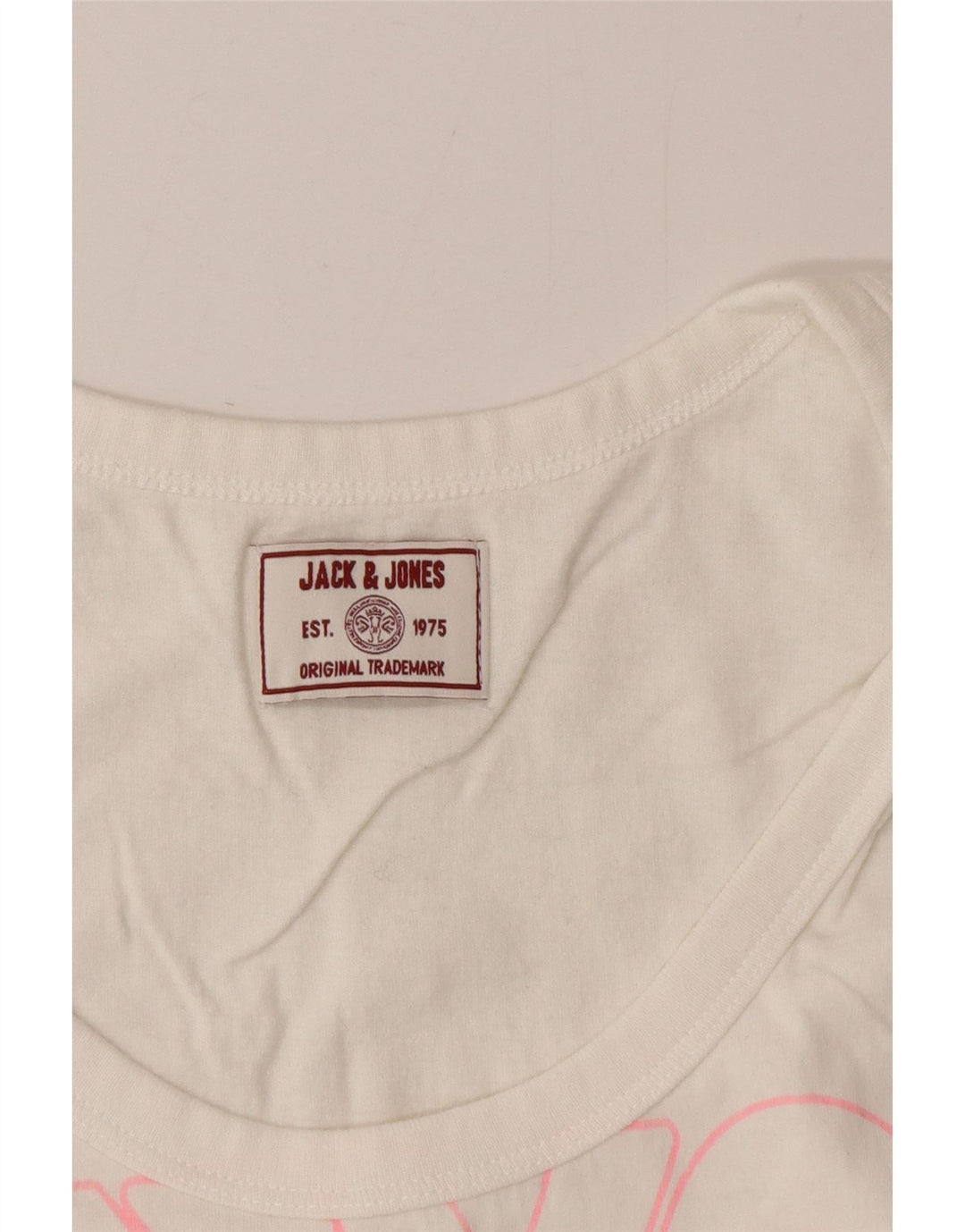 Jack & Jones Herre Grafisk Vest Top Lille Hvid