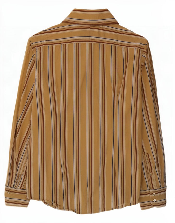 Benetton Herreskjorte Medium Beige Stribet
