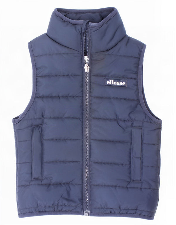 Ellesse Boys Polstret Gilet 2-3 år Navy Blue Polyester