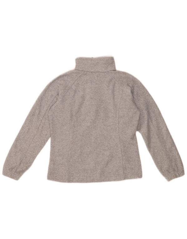 Columbia Dame Fleecejakke UK 14 Medium Grey Polyester