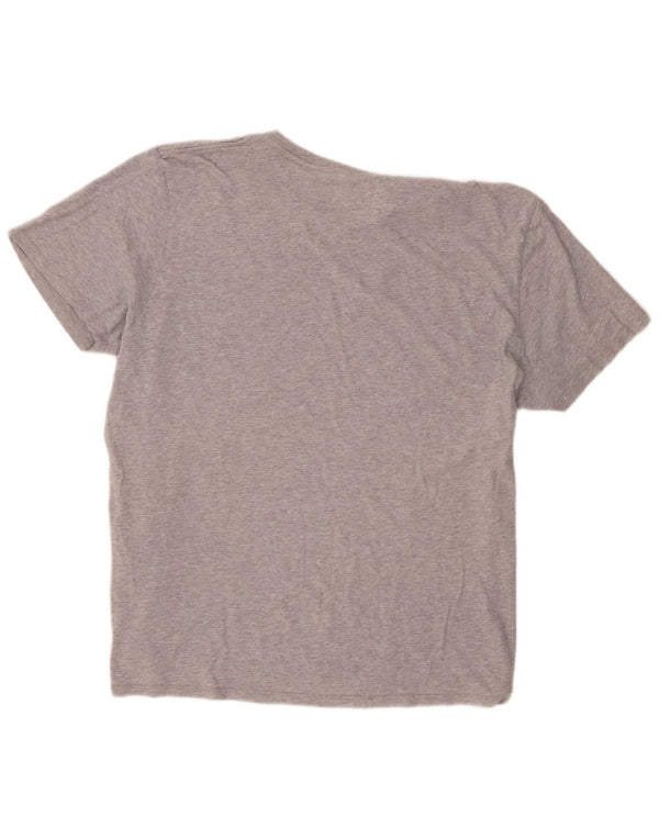 Levi's Herre Grafisk T-Shirt Top 2XL Grå Bomuld