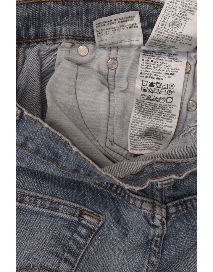 Levi's Dame 511 Slim Jeans W28 L30 Blå Bomuld