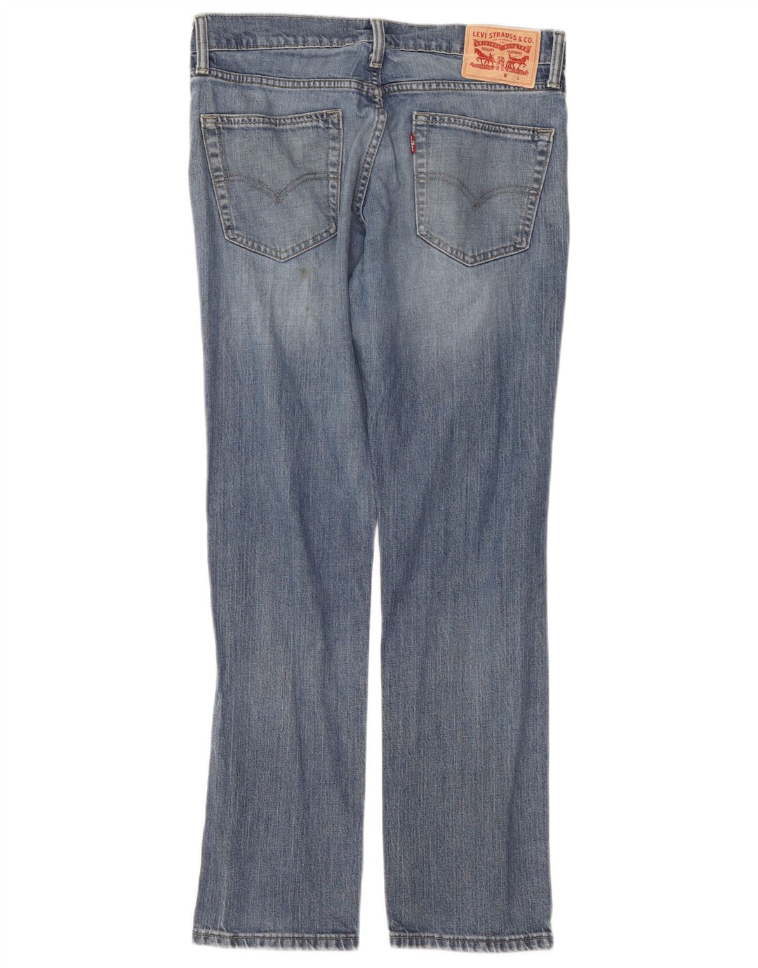 Levi's Slim Jeans til mænd W32 L30 blå bomuld