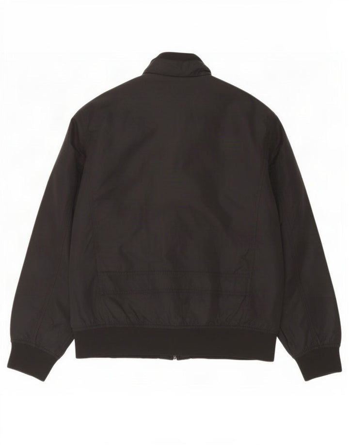 Vintage Herre Utility Jacket UK 38 Medium Black Nylon