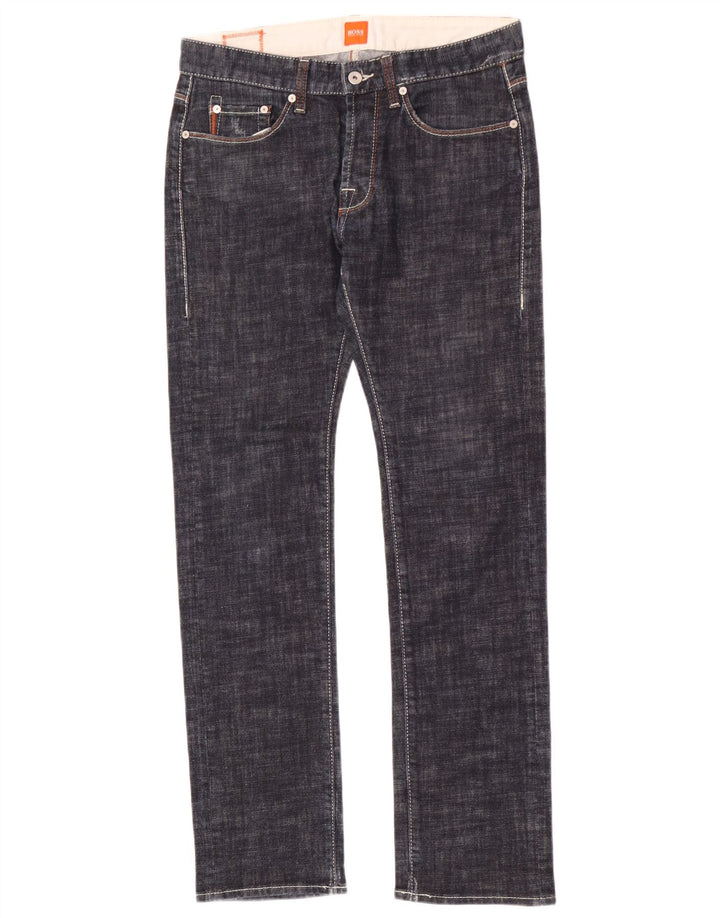 Hugo Boss Herre Slim Jeans W31 L32 Blå Bomuld