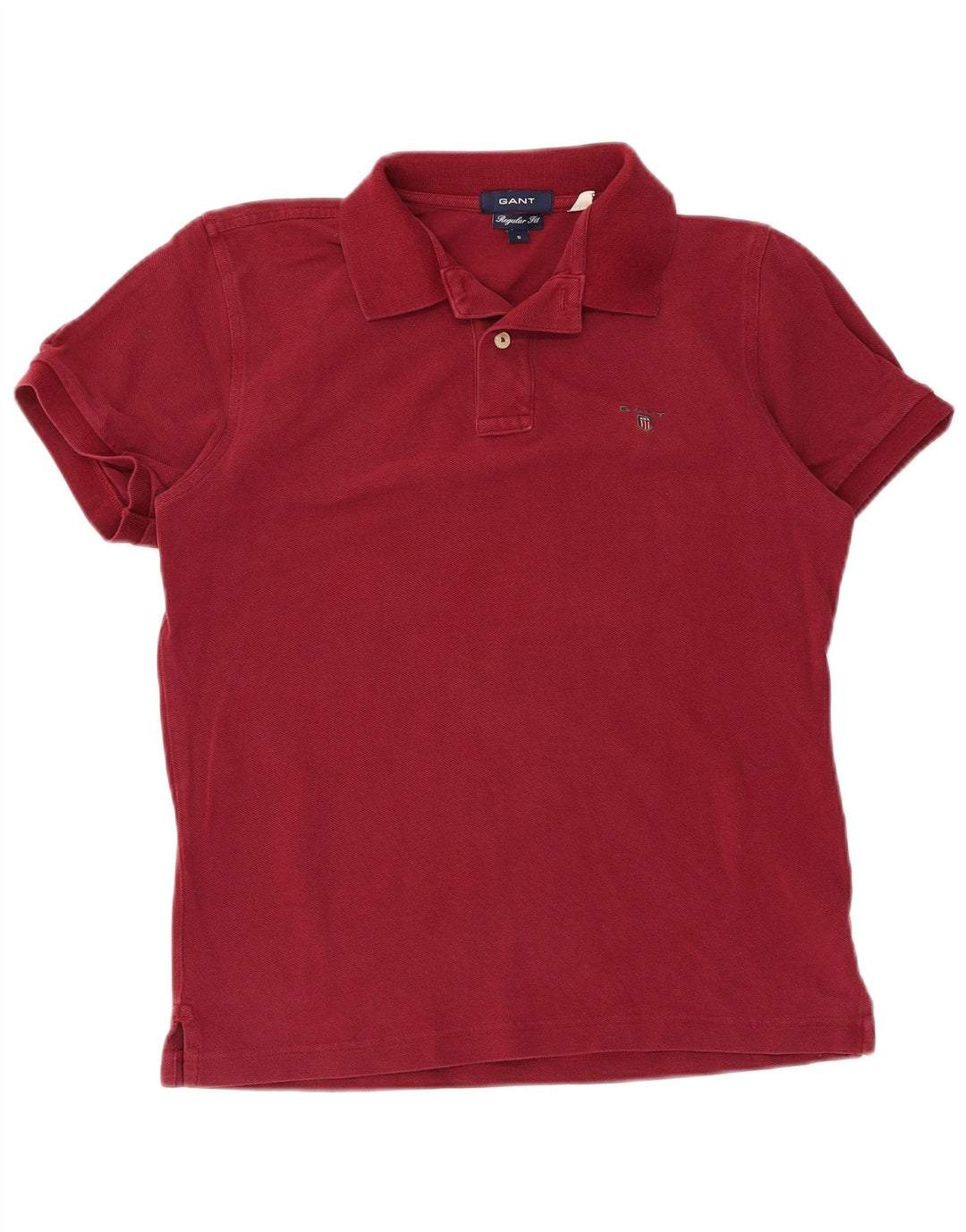 Gant Herre Regular Fit Polo Shirt Lille rød bomuld
