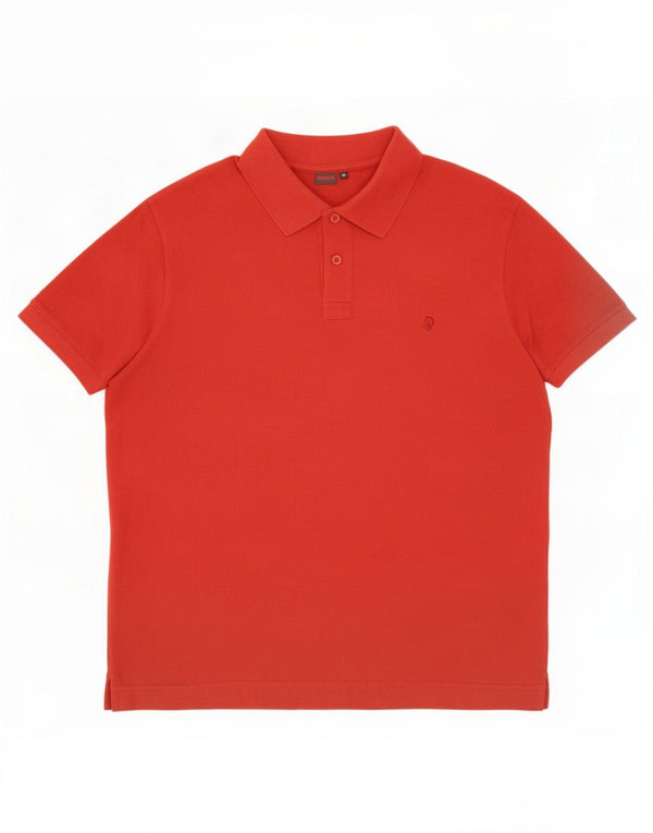 Invicta Polo Shirt til mænd IT 50 Medium Rød Bomuld