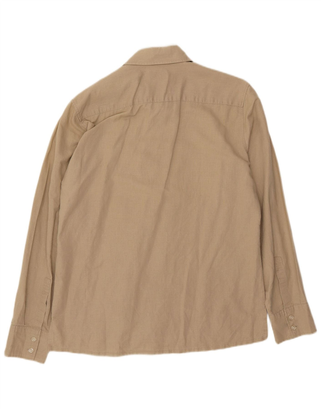 Rifle Herreskjorte Medium Beige Linned
