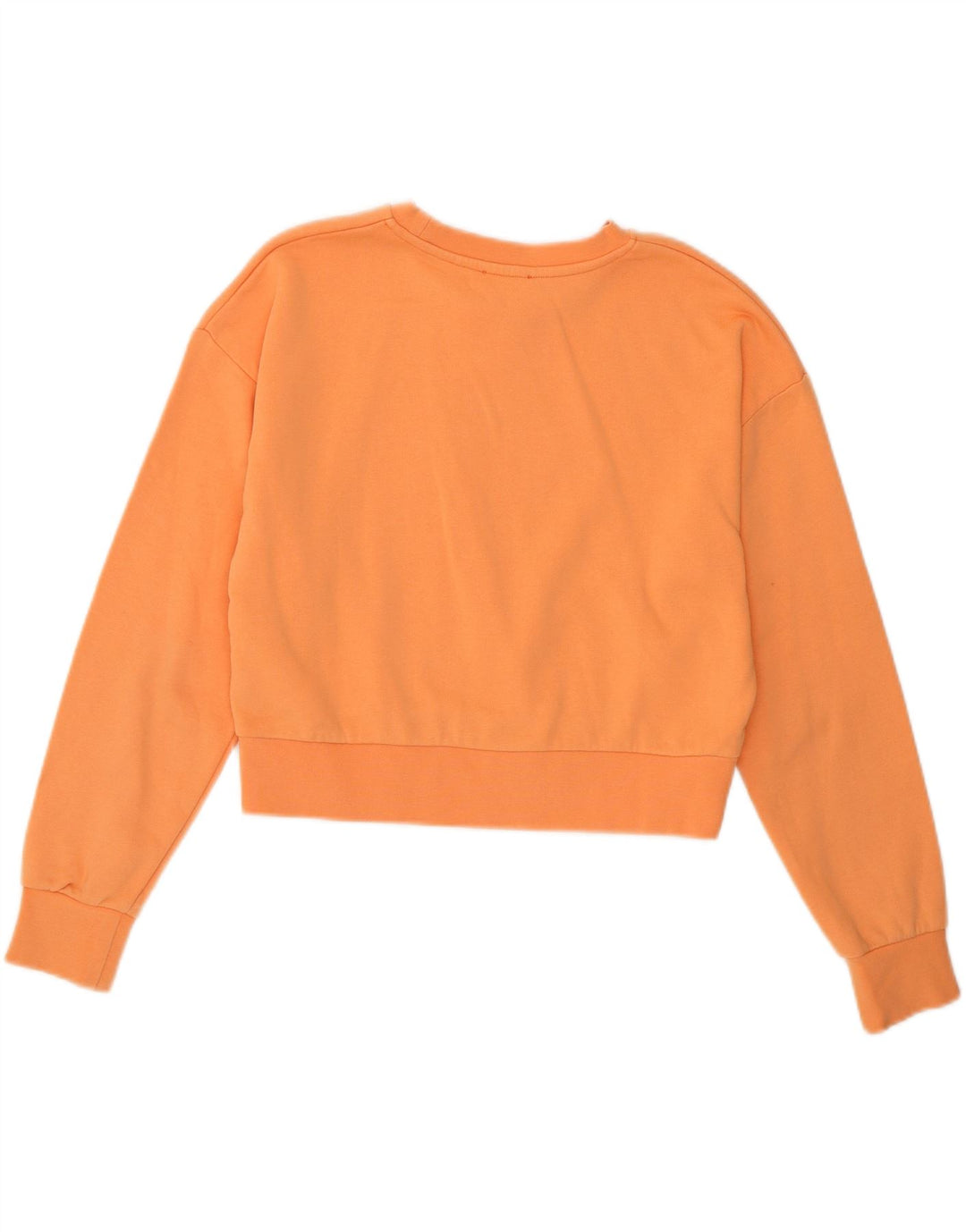 Diesel Girls Graphic Crop Sweatshirt Jumper 11-12 år Orange Bomuld