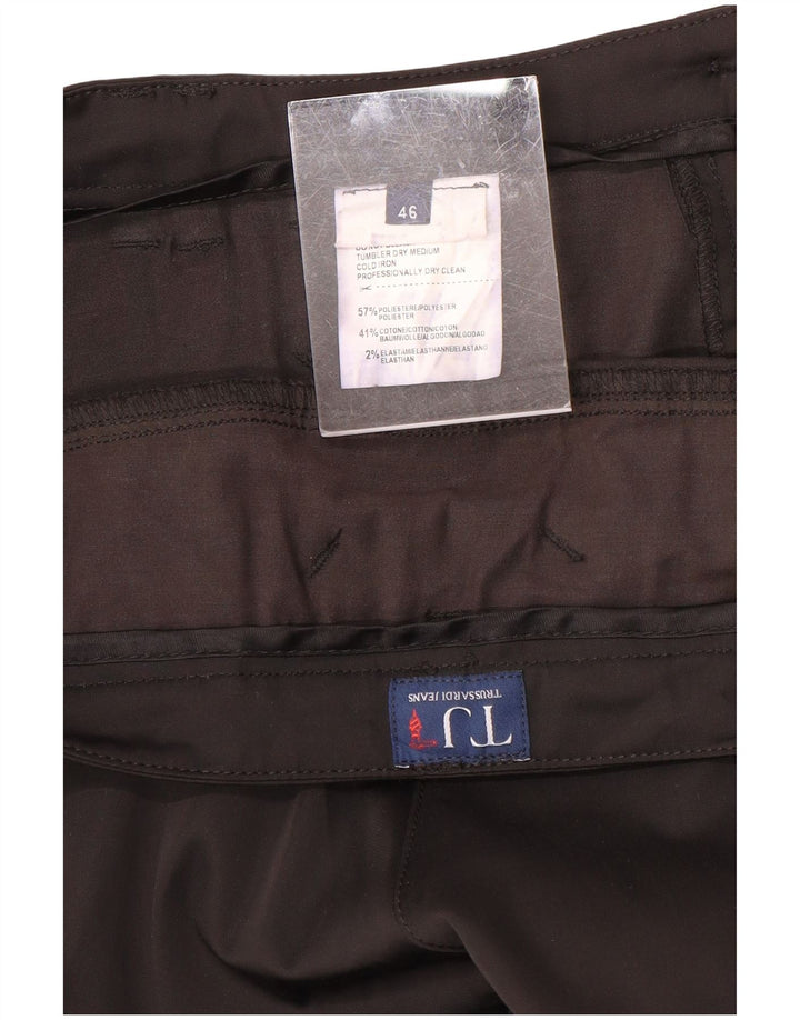 TRUSSARDI Lige Casual Bukser til kvinder IT 46 Large W32 L31 Sort