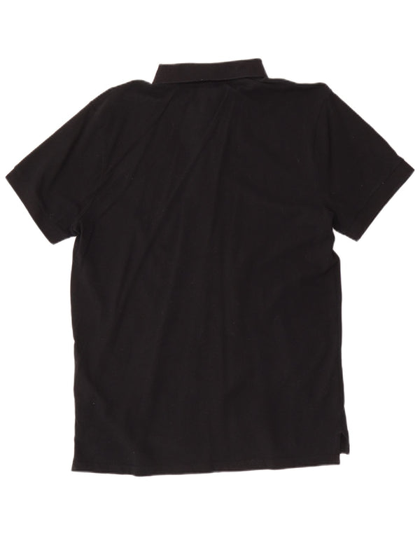 Fila Herre poloshirt Medium Sort Bomuld