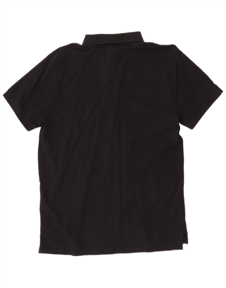 Fila Herre poloshirt Medium Sort Bomuld
