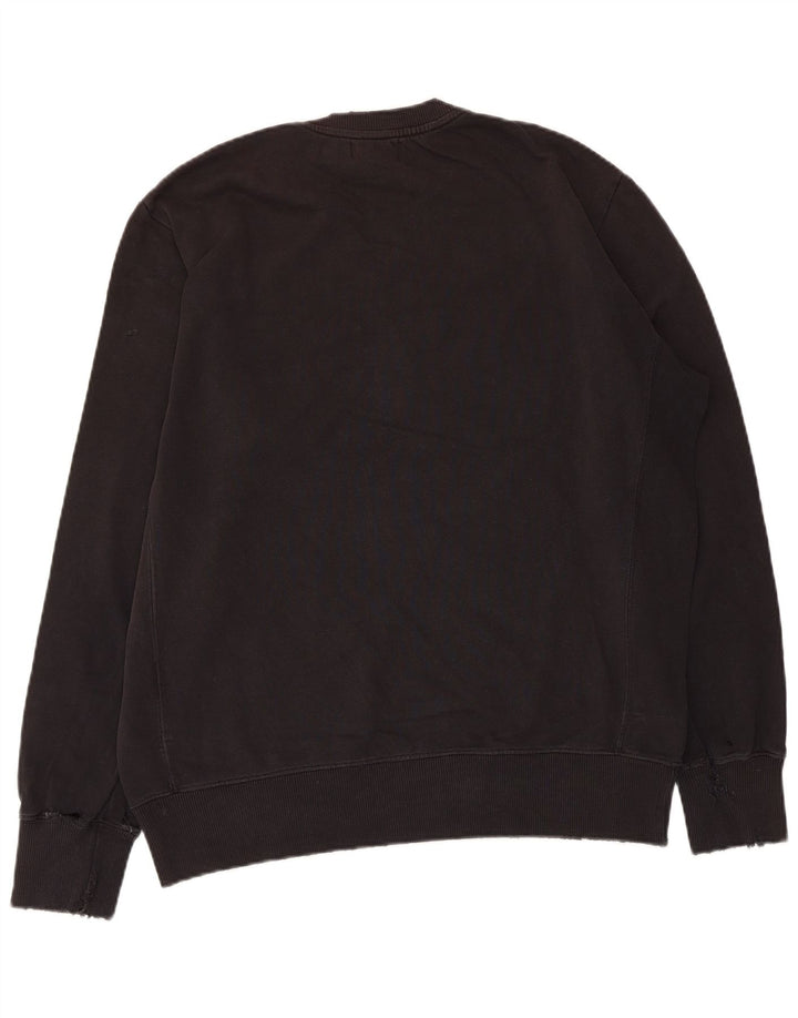 Converse grafisk sweatshirt til mænd, stor sort