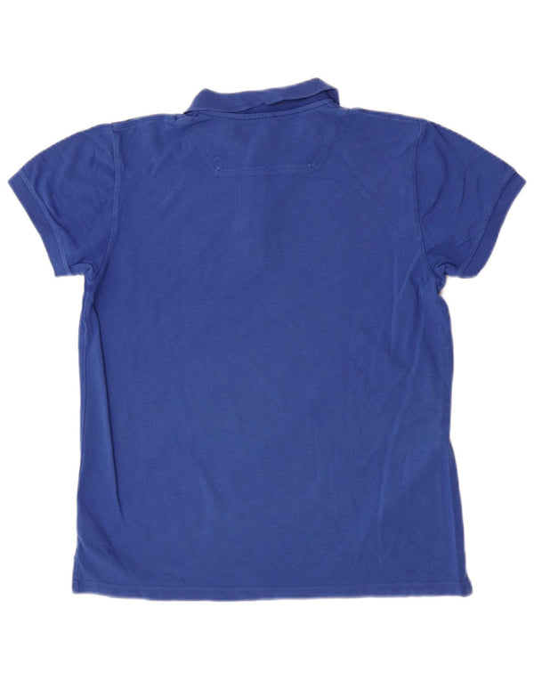 Diesel Boys Polo Shirt 15-16 År Blå Bomuld