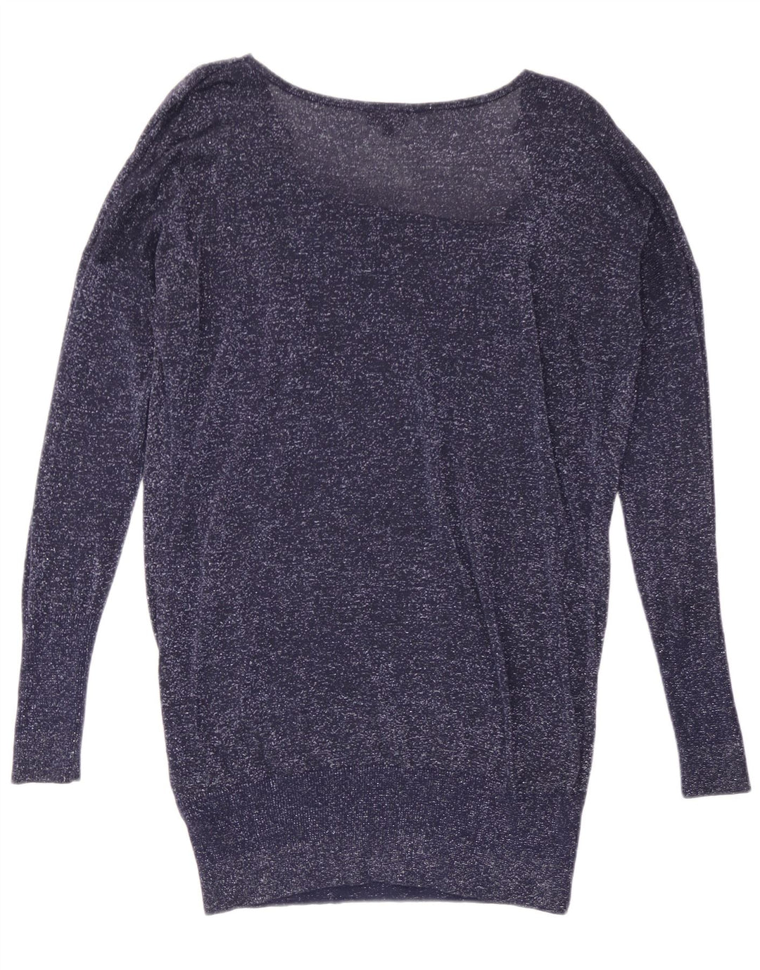 Phase Eight Dame Boat Neck Jumper Sweater UK 12 Medium Navy Blue Viscose