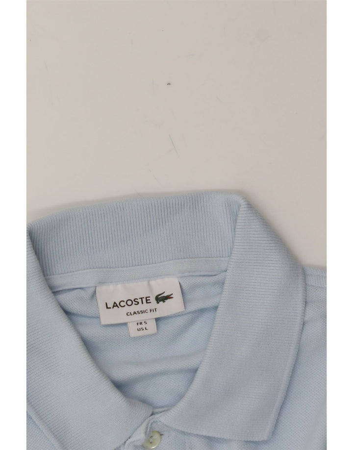 LACOSTE Mens Classic Fit Polo Shirt Size 5 Large Blue Vintage Lacoste and Second-Hand Lacoste from Messina Hembry 