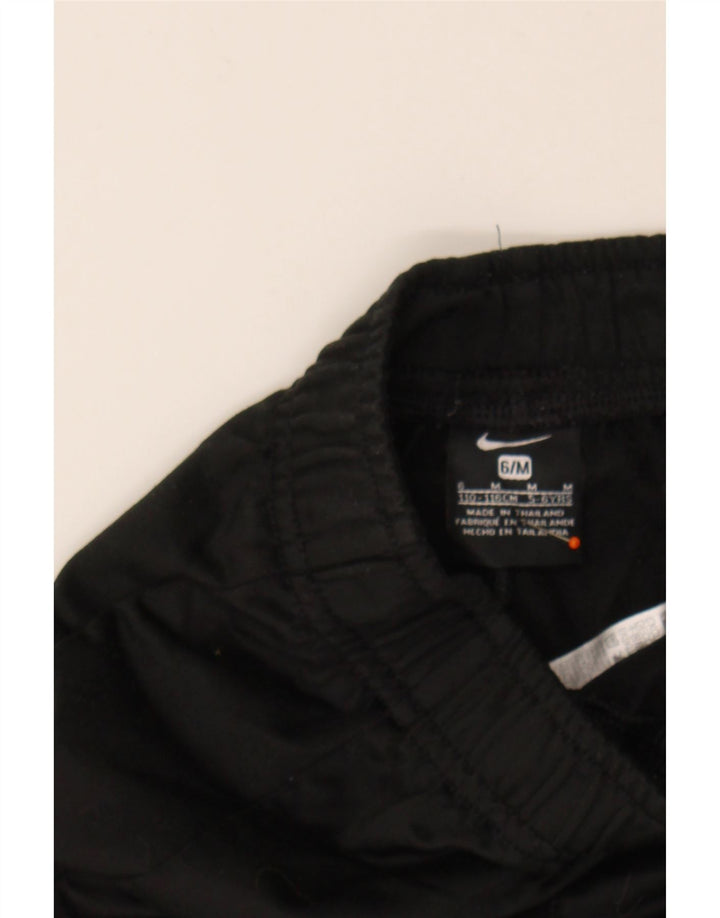 NIKE Boys Tracksuit Trousers Joggers 5-6 Years Medium Black Colourblock Vintage Nike and Second-Hand Nike from Messina Hembry 