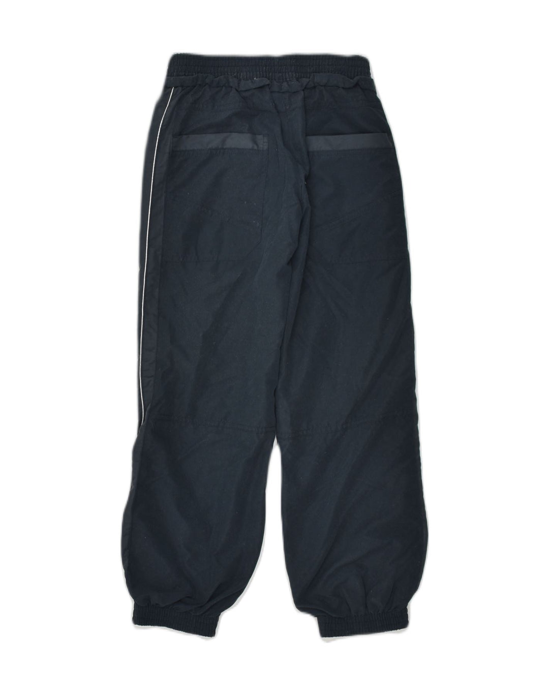 CHAMPION Boys Tracksuit Trousers Joggers 7-8 Years Navy Blue Polyester | Vintage Champion | Thrift | Second-Hand Champion | Used Clothing | Messina Hembry 